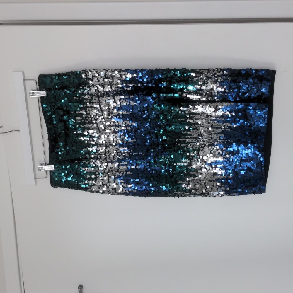 Express Sequin Midi Skirt S